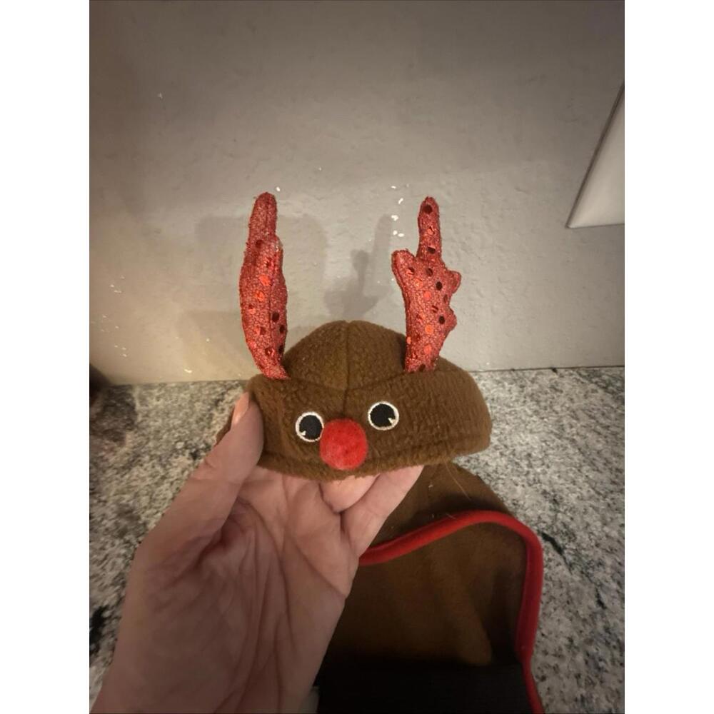 Christmas Reindeer Dog Costume size small